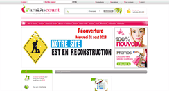 Desktop Screenshot of paradiscount.fr