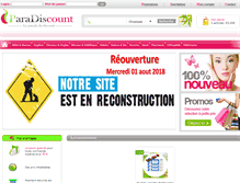 Tablet Screenshot of paradiscount.fr